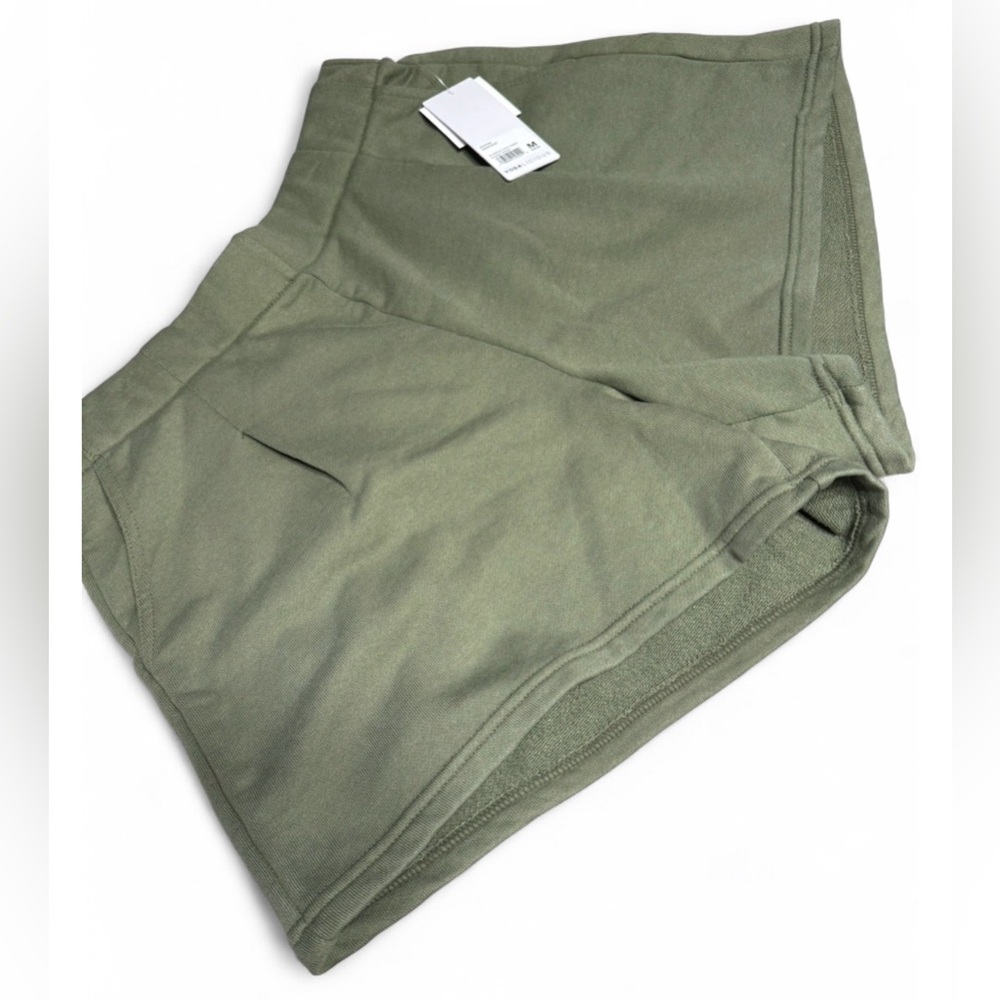 Yogalicious Olive Dust shorts-medium